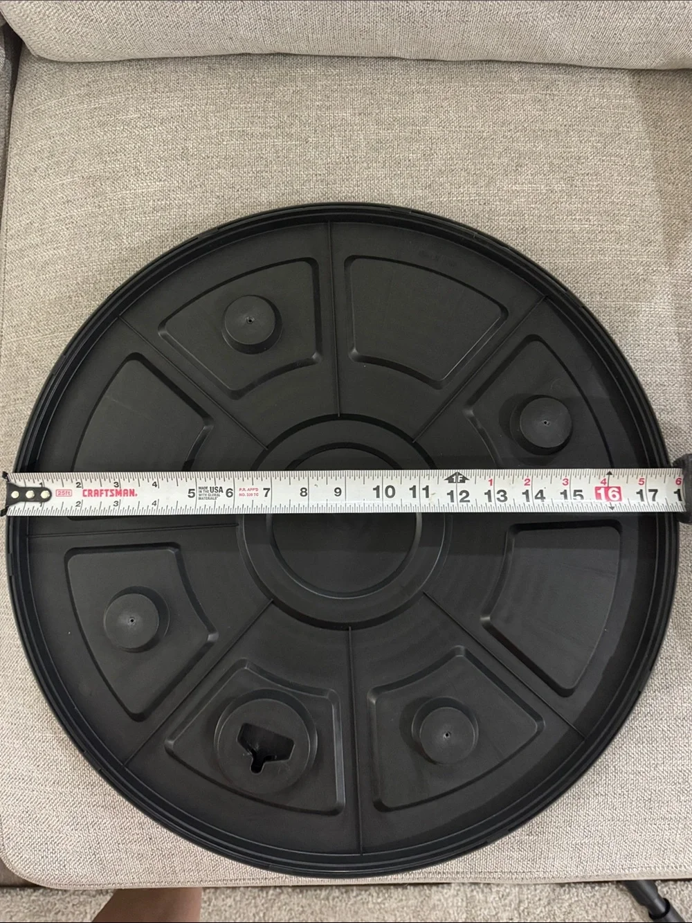Minimalist Round Black Wall Mirror - Modern Home Accent